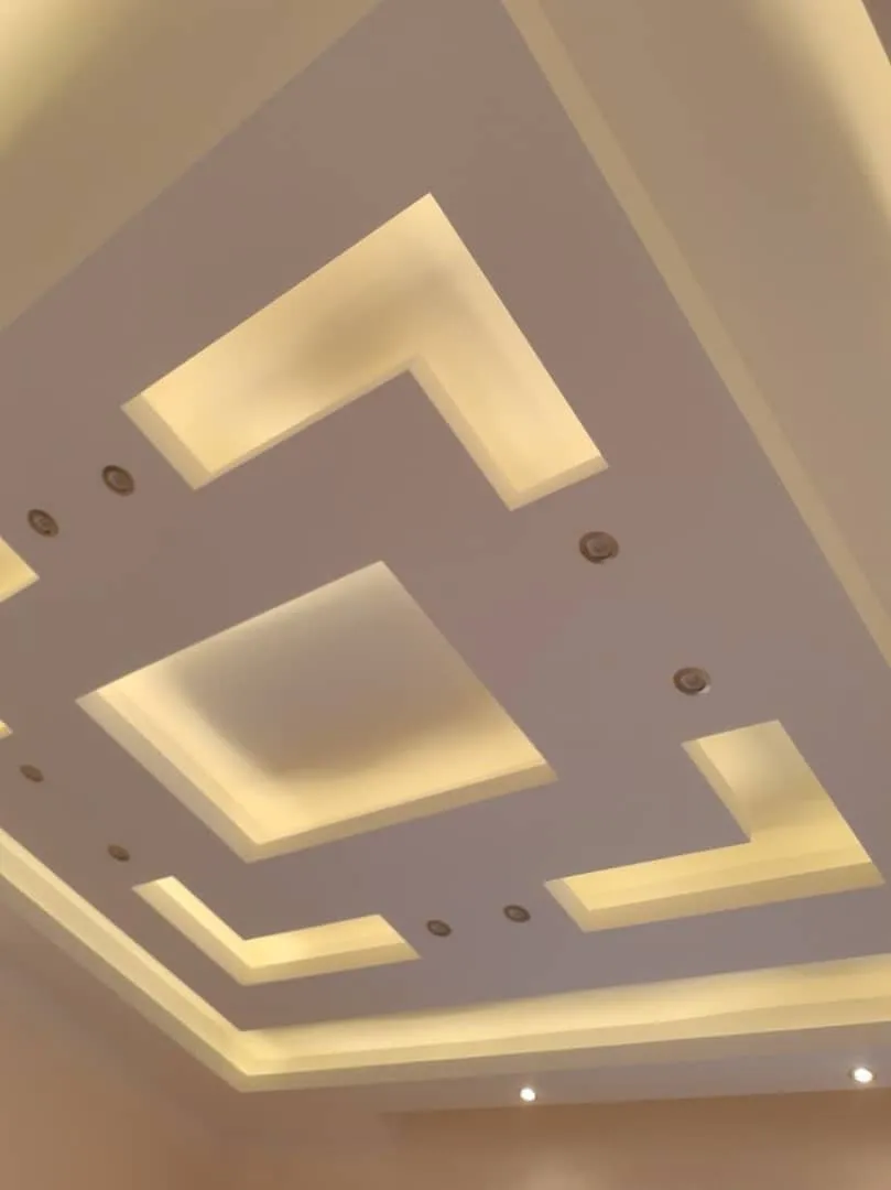 Warm LED ceiling design